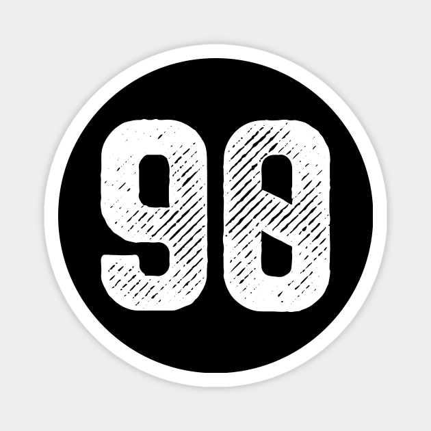 Ninety 90 Magnet by colorsplash